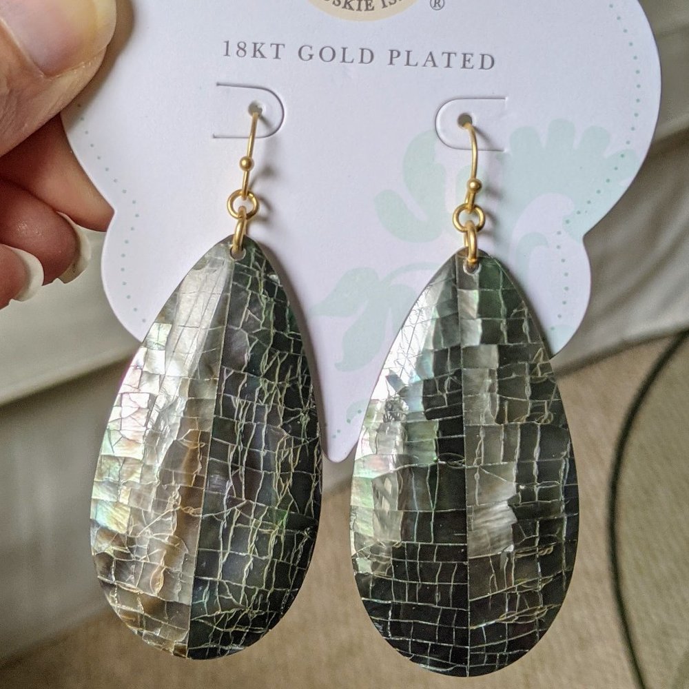 Spartina 449 Mother of Pearl Earrings
